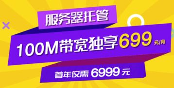 企业为什么要选服务器托管 亿恩独享100m服务器托管低至699元 月